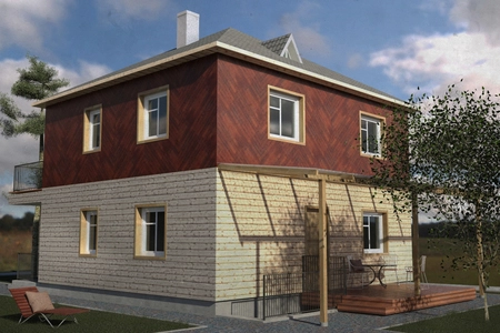 Vieno buto gyvenamojo namo rekonstrukcija, Aušros g., Kaunas (2012 m.)