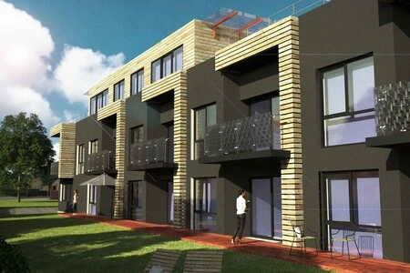 Daugiabutis gyvenamasis namas, Žalioji g., Druskininkai (2016 m.)